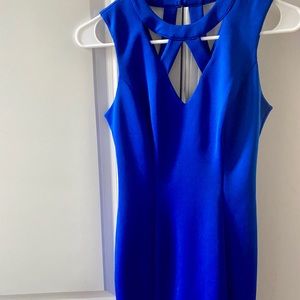 COPY - GUESS Royal Blue Bodycon Dress